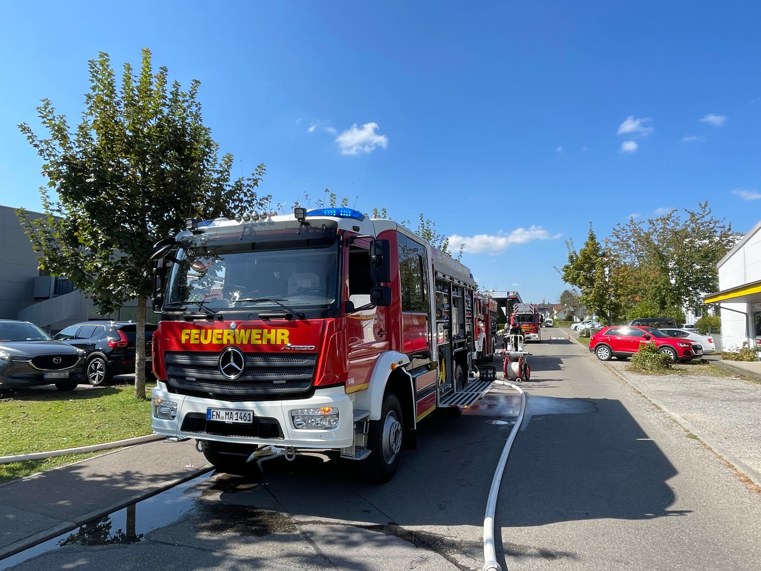 Brandmeldeanlage Industriebetrieb / Rauchentwicklung