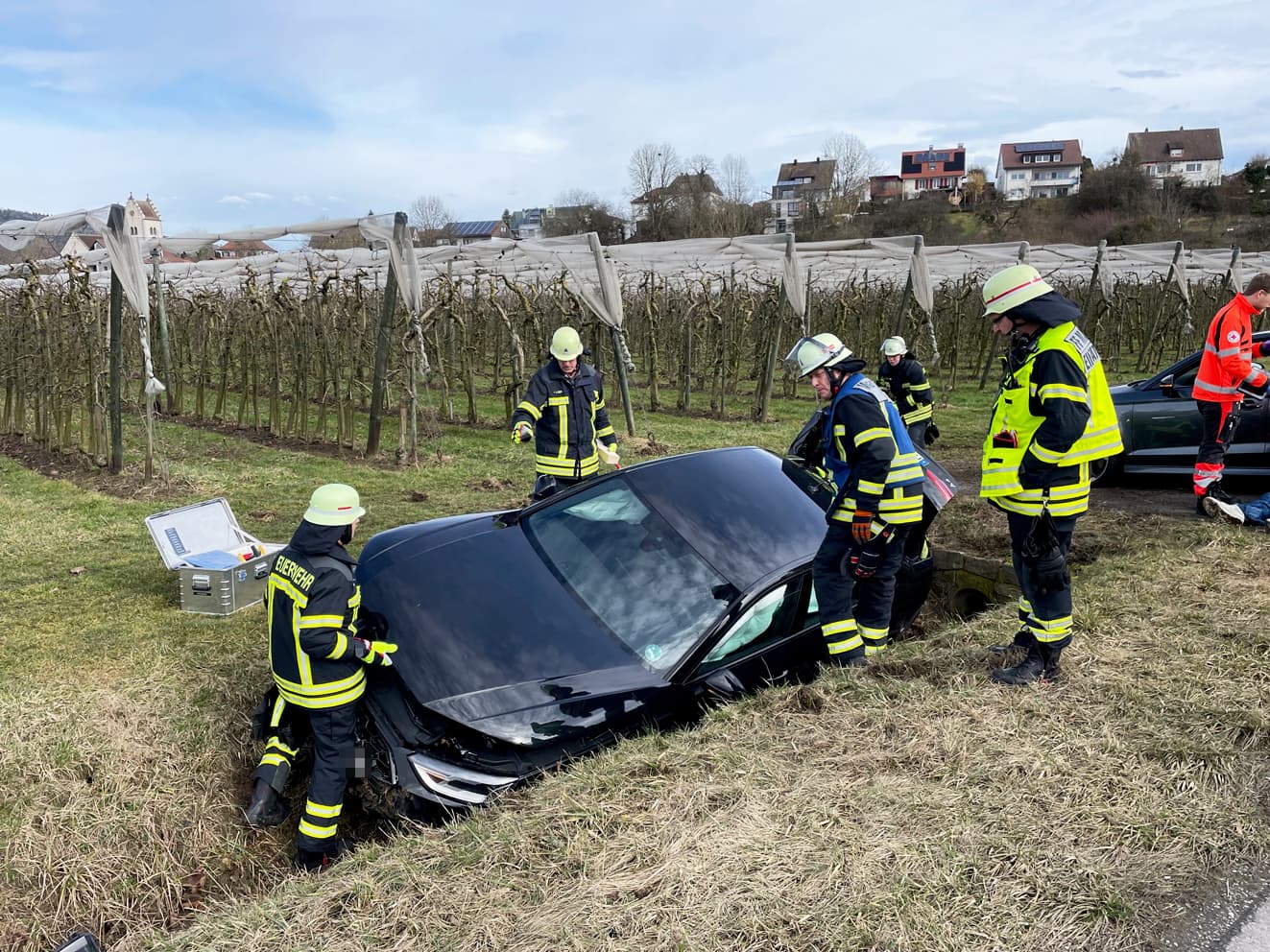 PKW verunfallt auf K7742