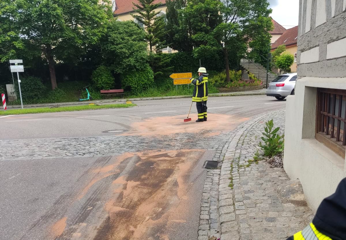 Ölverschmutzung in Ittendorf