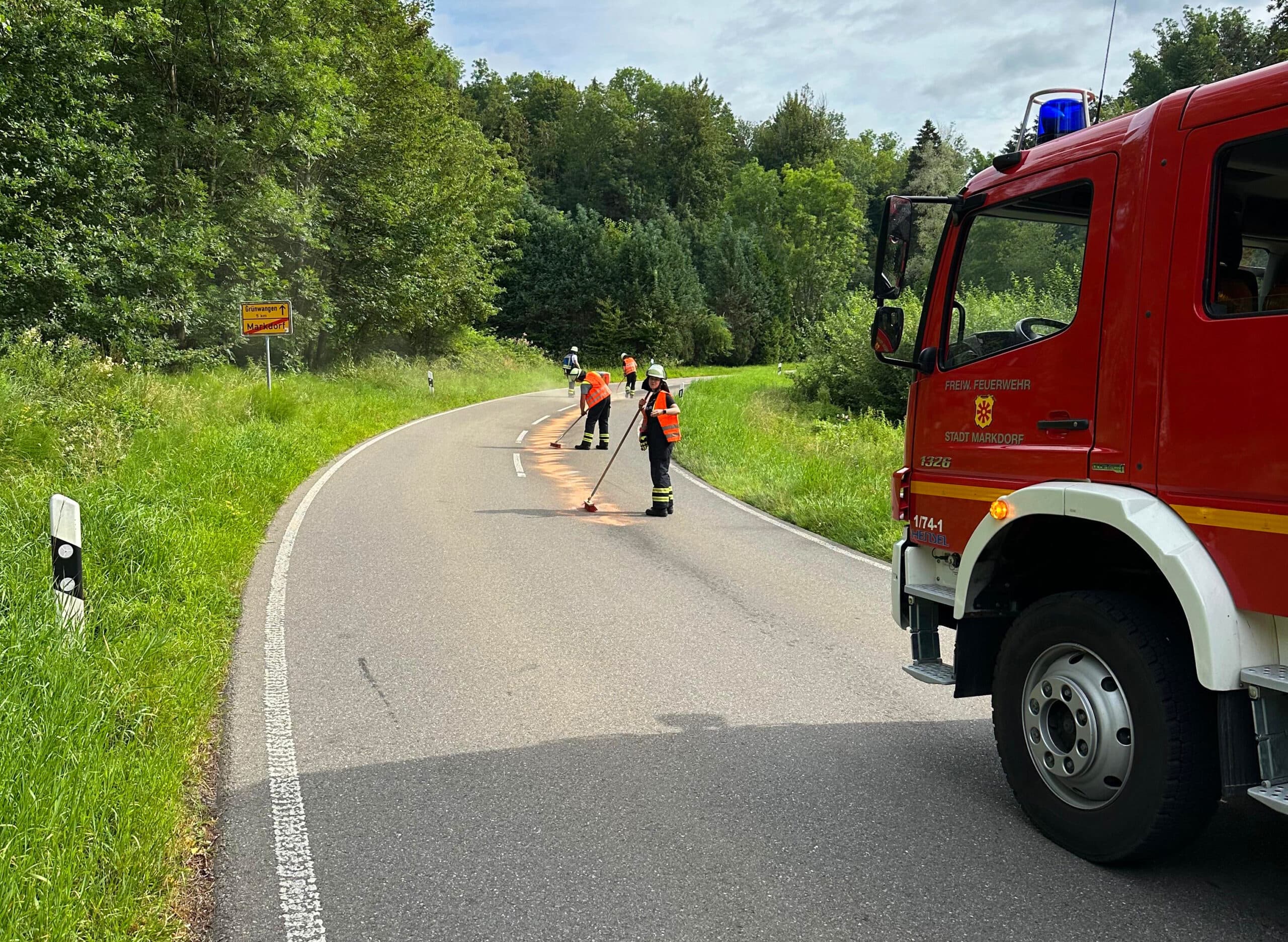 Ölspur nach Autenweiler