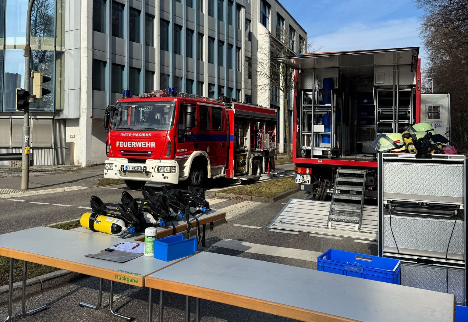 Gerätewagen A/S nach Friedrichshafen
