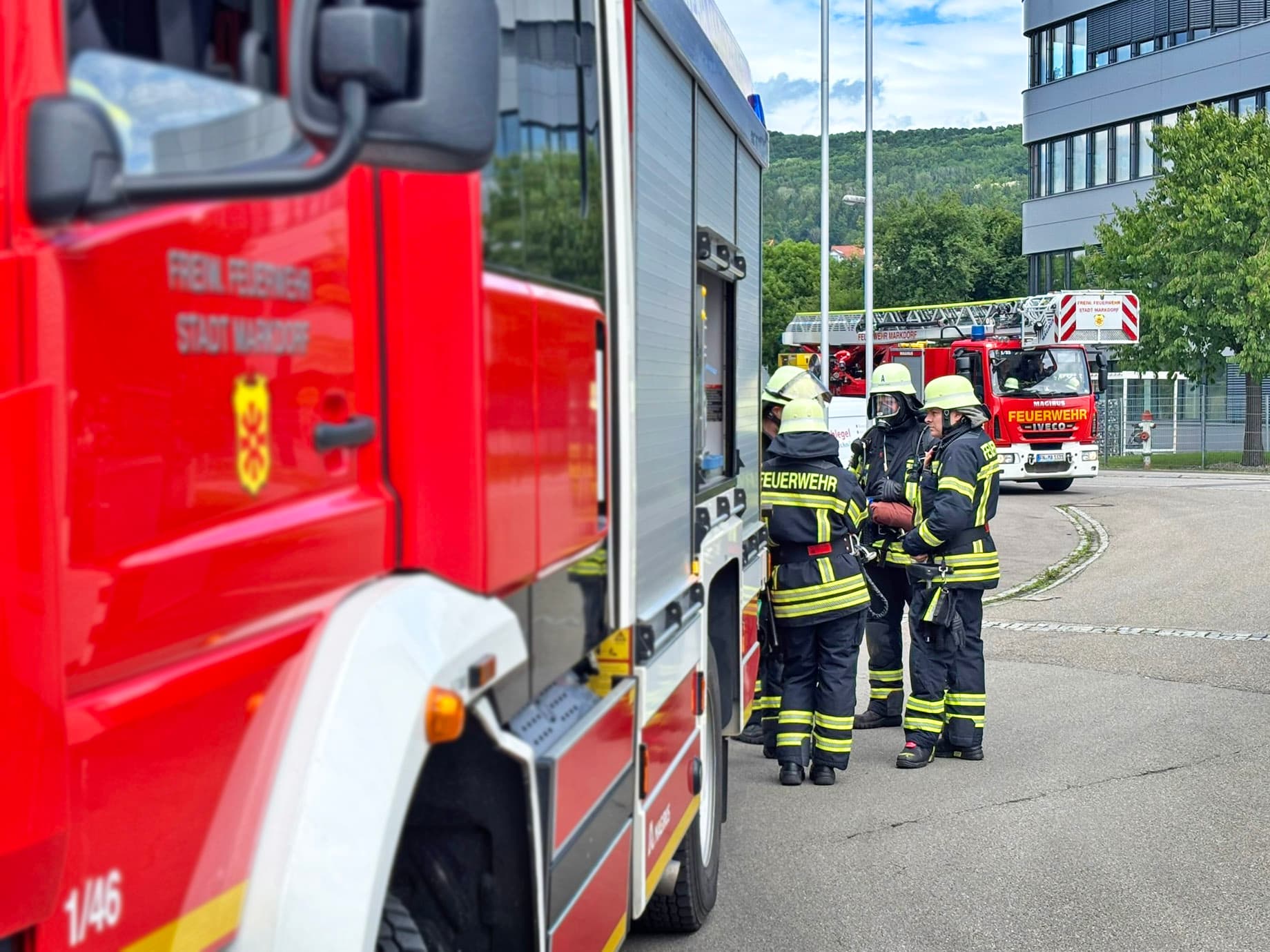 Brandmeldeanlage Industriebetrieb