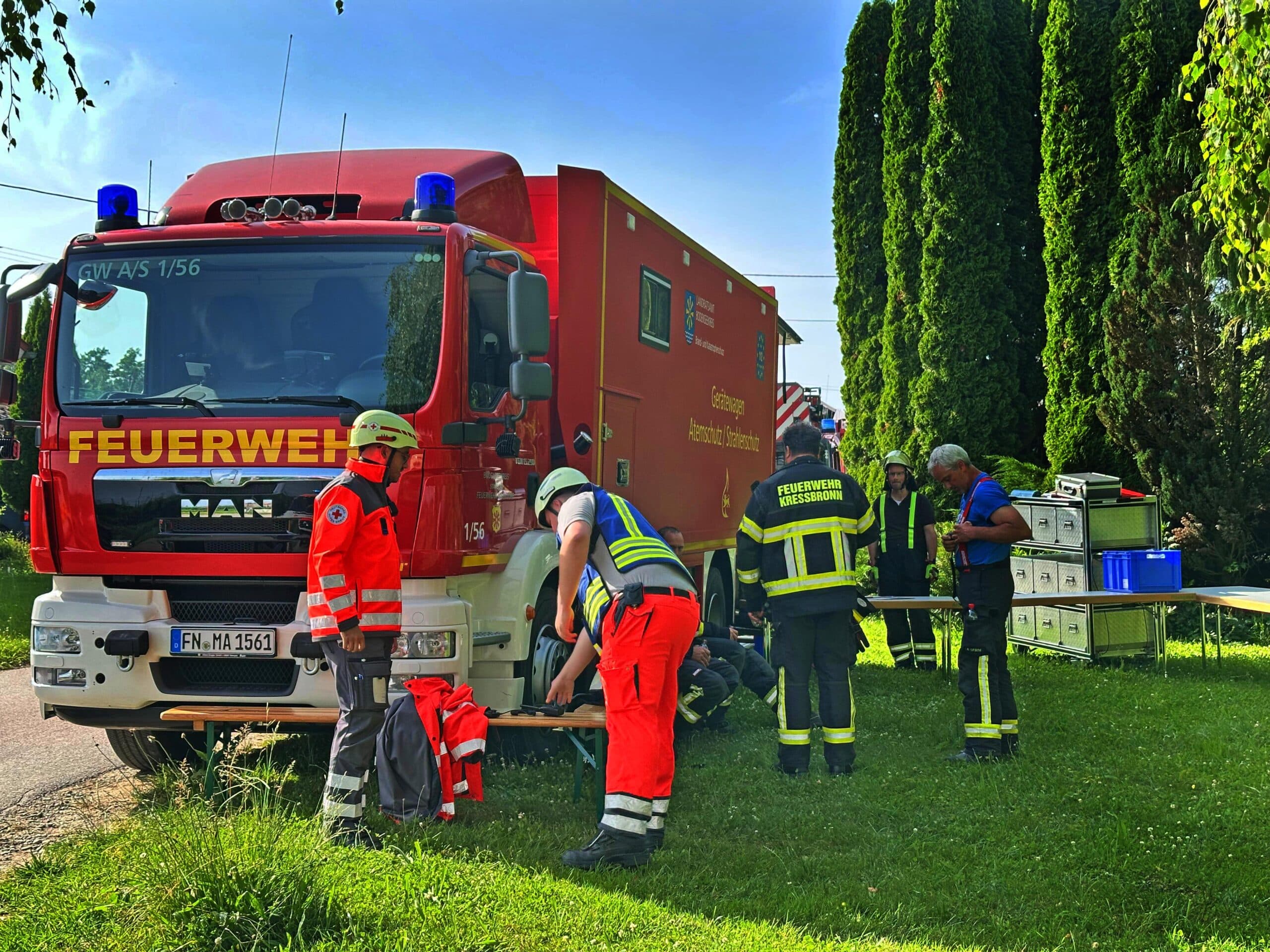 Gerätewagen A/S nach Eriskirch