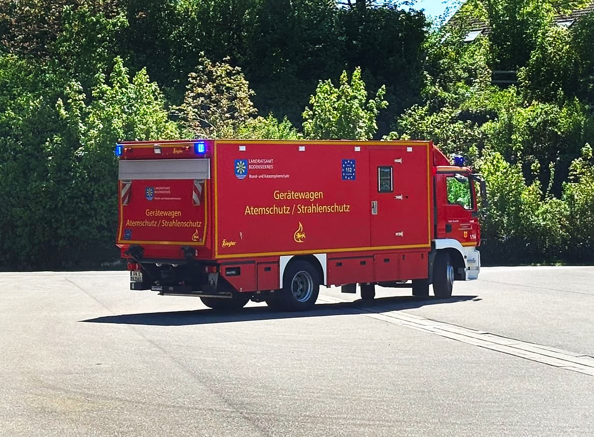 B4 – Gerätewagen A/S nach Friedrichshafen